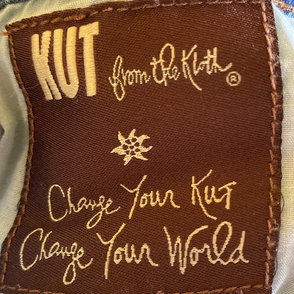 Kut from the kloth cuffed boyfriend shorts size 10 - Picture 8 of 9